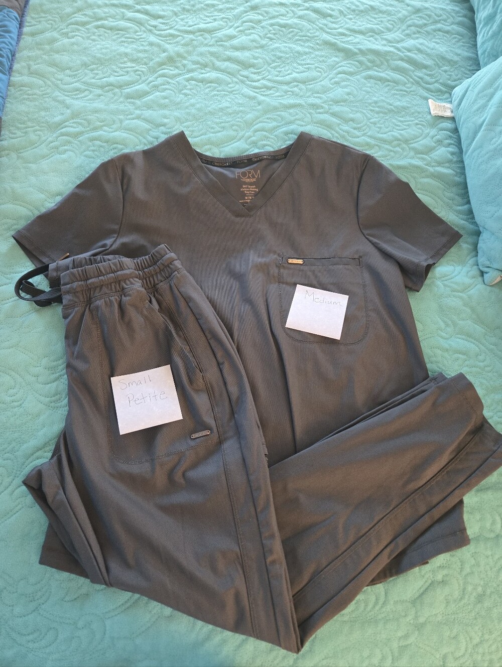Cherokee FORM Women’s Scrub Top And Bottom